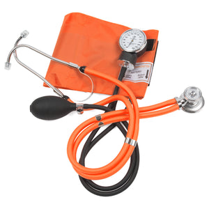 Blood Pressure Cuff with Stethoscope (Orange) - Eco Medix