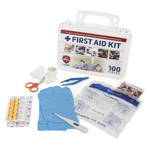 First Aid Kit 100 Pieces All Purpose 16 Unit - Eco Medix